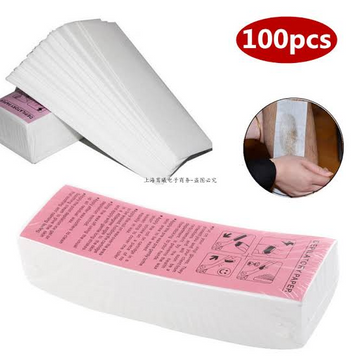 100 Pcs/pack Non Fiber Beauty Hair Removal Depilatory Paper